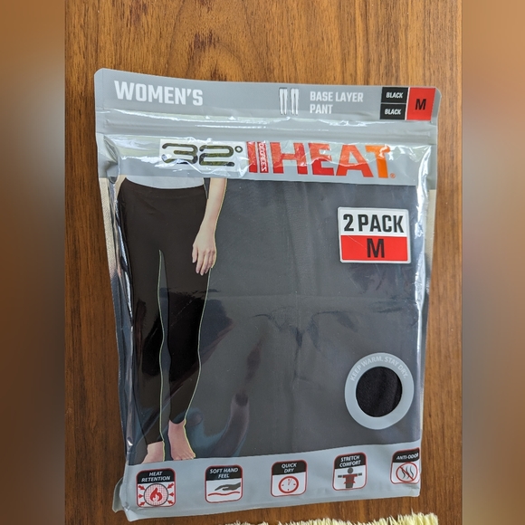32 Degrees Heat - 2 pack Base Layer Pant - Picture 1 of 4